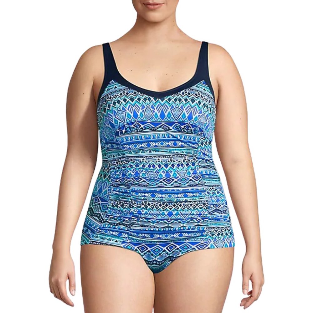NWT Penbrooke Ruch One Piece ladies swimsuit